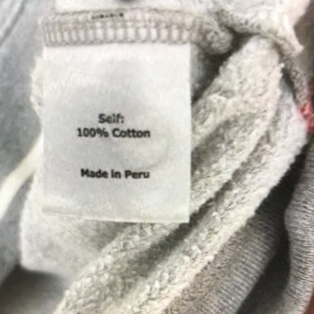 La Hearts Heather Gray Women's Hoodie Sweater - Picture 4 of 8